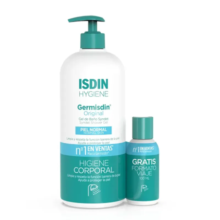 Comprar Germisdin Piel Normal gel de baño, 1L + Formato viaje, 100 ml