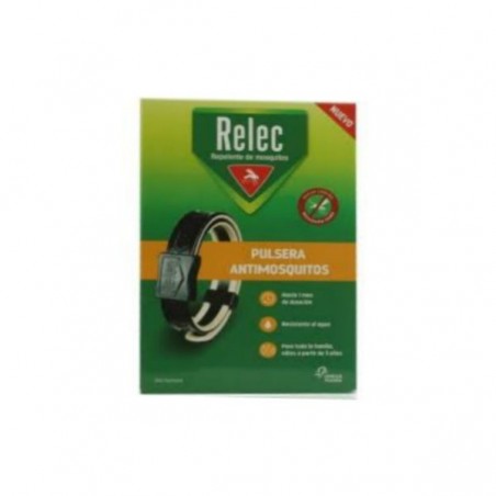 Comprar RELEC PULSERA ANTIMOSQUITOS al mejor precio en Farmacia4Estaciones, tu farmacia online Comprar RELEC PULSERA ANTIMOSQUITOS