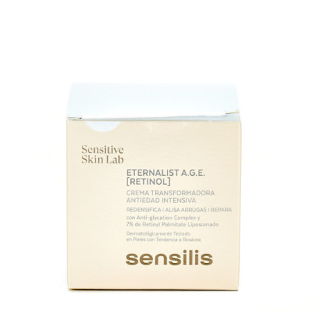 Comprar Sensilis Eternalist A.G.E Retinol Crema AntiarrugasIntensiva, 50 ml