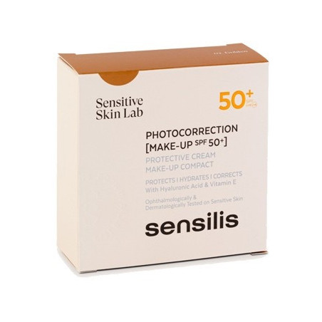 Comprar Sensilis photocorrection make up SPF 50+ compacto 02 golden, 10 g