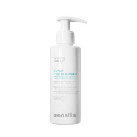 Comprar Sensilis Succinic jelly oil cleanser gel limpiador para pieles mixtas y grasas, 150 ml