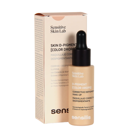 Comprar Sensilis Skin D-Pigment color drops 04 base Peche Doré, 30 ml