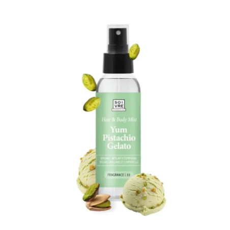 Comprar Soivre Perfume Hair & Body Mist Yum Pistacho Gelato nº33, 100 ml