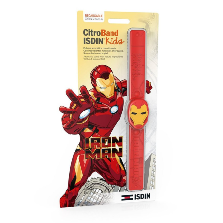 Comprar Isdin Citroband KIds Pulsera Iron Man + 2 recargas.