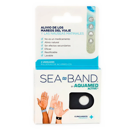 Comprar Sea Band Active Pulsera Antimareo Adulto, 2 unidades