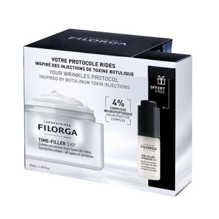 Comprar Filorga Time-Filler 5 XP crema, 50 ml + Regalo Time-Filler Intense 5XP serum, 5 ml