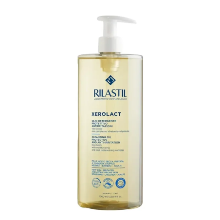 Comprar Rilastil Xerolact Aceite de Ducha Limpiador, 750 ml + 250 ml gratis