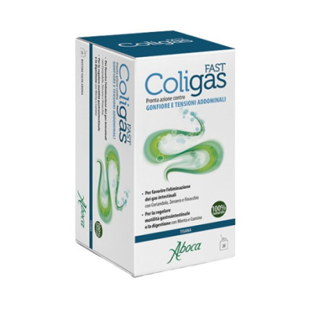 Comprar Aboca ColiGas Fast Tisana, 20 bolsitas