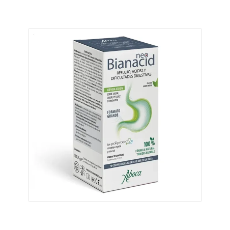 Comprar Aboca Neobianacid reflujo, ácido y dificultades digestivas, 70 comprimidos