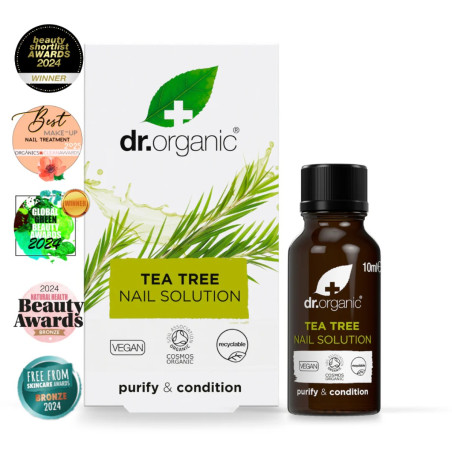 Comprar Dr Organic Solución para uñas de Árbol de Té, 10ml.