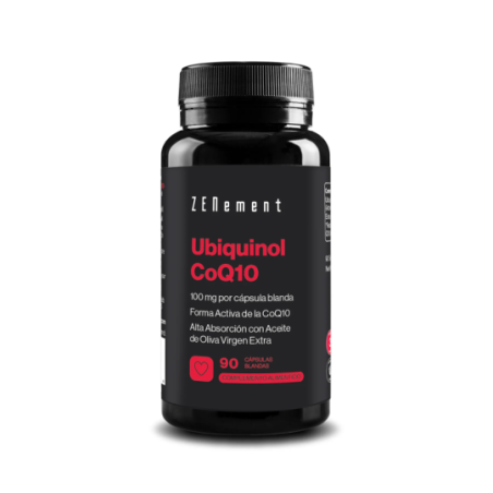 Comprar Zenement Ubiquinol CoQ10 100 mg, 90 cápsulas blandas