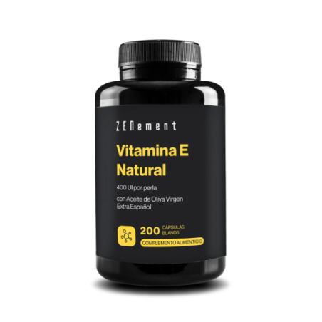 Comprar Zenement Vitamina E Natural 400 UI, 200 cápsulas blandas
