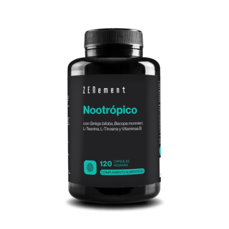 Comprar Zenement Nootrópico con Ginkgo biloba, 120 cápsulas veganas