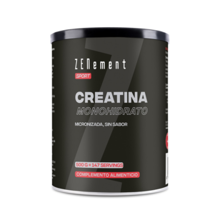 Comprar Zenement Creatina Monohidrato Micronizada Sin Sabor, 500 g