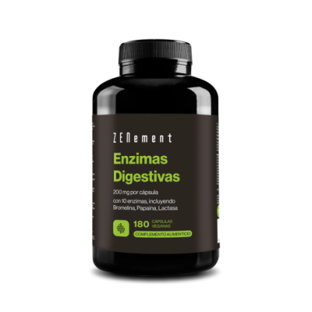 Comprar Zenement Enzimas Digestivas, 180 cápsulas veganas