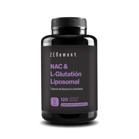 Comprar Zenement NAC & L-Glutatión Liposomal, 120 cápsulas veganas