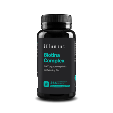 Comprar Zenement Biotina Complex con Selenio y Zinc, 365 comprimidos veganos