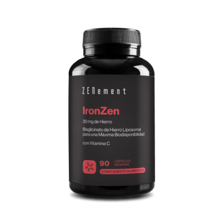 Comprar Zenement IronZen con Vitamina C, 90 cápsulas veganas