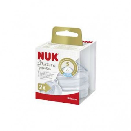 Comprar tetina nuk silicona nature sense 2s 6-18 meses al mejor precio en Farmacia4Estaciones, tu farmacia online Comprar tetina nuk silicona nature sense 2s 6-18 meses