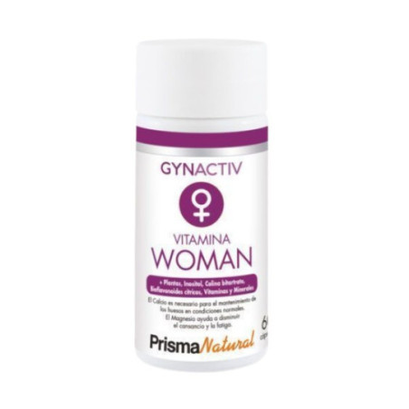 Comprar Prisma Natural Gynactiv vitamina woman, 60 cápsulas