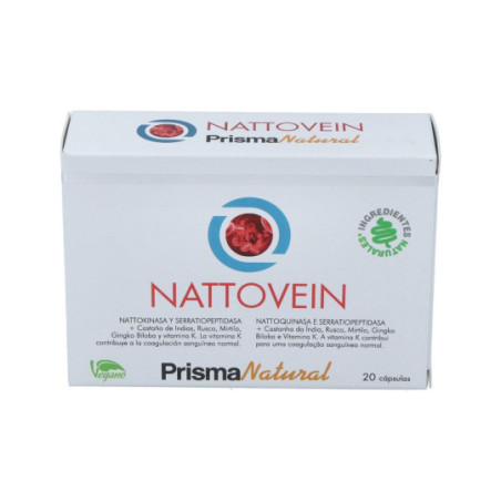 Comprar Prisma Natural Nattovein, 20 cápsulas.