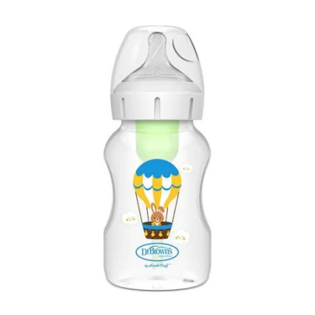 Comprar Dr. Brown's Biberón Natural Flow Anti-colic Boca Ancha,330 ml