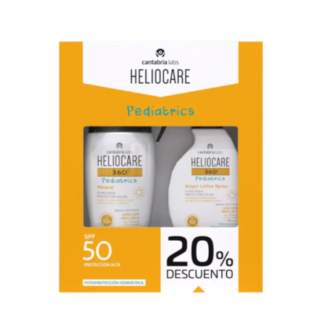 Comprar Heliocare Pack Pediatrico Mineral + Spray
