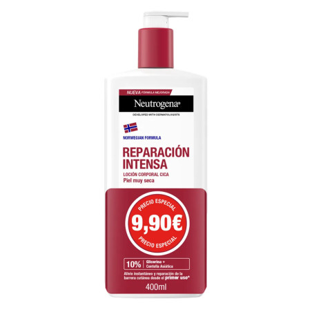 Comprar Neutrogena Reparacion Intensa loción corporal CICA, 400 ml