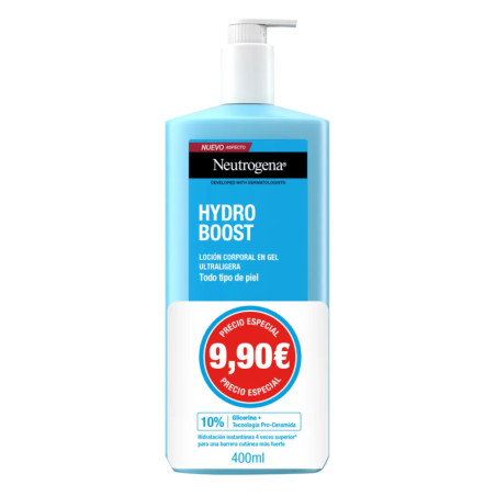 Comprar Neutrogena Hydra Boost loción corporal en gel ultraligera, 400 ml