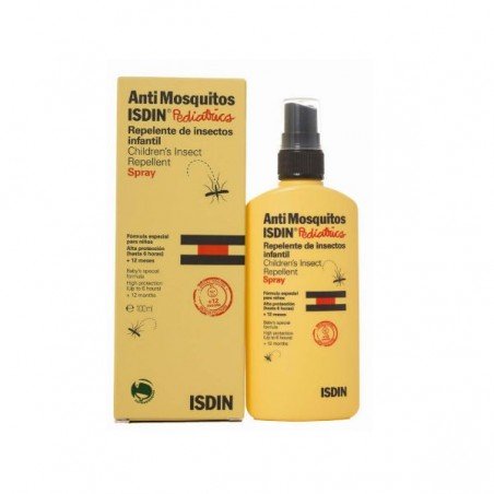 Comprar ISDIN ANTI MOSQUITO PEDIÁTRICO 100ML al mejor precio en Farmacia4Estaciones, tu farmacia online Comprar ISDIN ANTI MOSQUITO PEDIÁTRICO 100ML