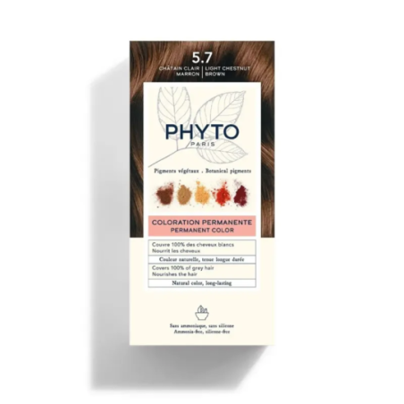 Comprar Phyto Color Kit Coloración 5.7 Castaño Claro Marrón
