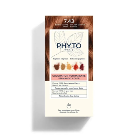 Comprar Phyto Color Kit Coloración 7.43 Rubio Dorado Cobrizo
