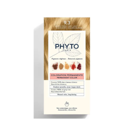 Comprar Phyto Color Kit Coloración 9.3 Rubio Muy Claro Dorado
