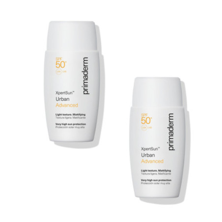 Comprar Primaderm Xpertsun Urban advance light texture, Oferta Duplo 2x 50 ml.