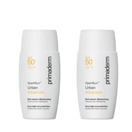 Comprar Primaderm Xpertsun Urban Advance Rich Texture, Oferta duplo 2x50 ml