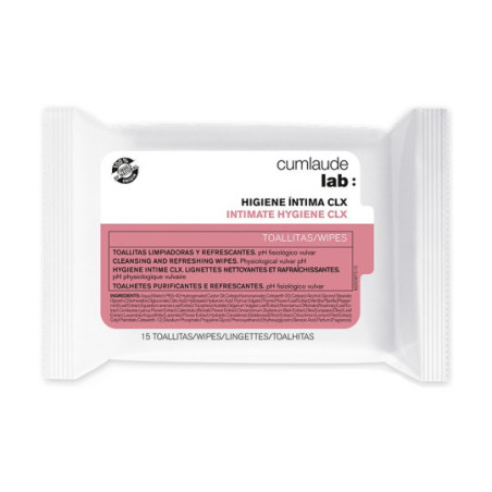 Comprar Cumlaude Lab CLX toallitas higiene íntima, 15 toallitas