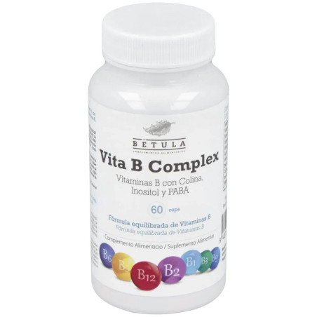 Comprar Betula Vitamina B Complex, 60 cápsulas.
