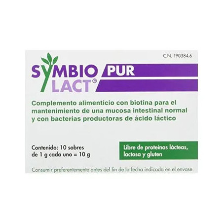 Comprar Symbiopharm Symbiolact Pur, 10 sobres.