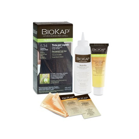 Comprar Biokap Tinte Delicato 5.34 Castaño Miel, formato aclarante