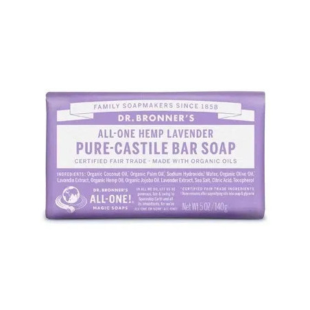 Comprar Bio Bronner Jabón Lavanda, 140g