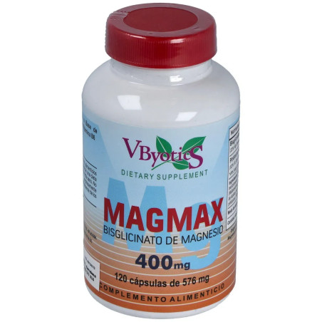 Comprar Vbyotics Magmax Biglicinato, 120 cápsulas