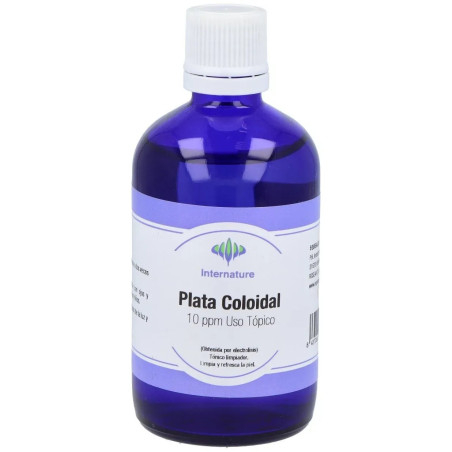 Comprar Internature Plata Coloidal, 100 ml de uso tópico con 10 Ppm