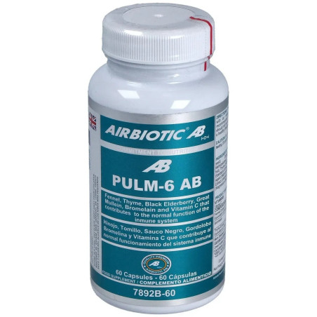 Comprar Pulm-6 AB Airbiotic, 60 Cápsulas