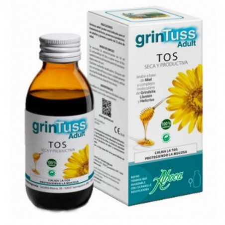 Comprar GRINTUSS JARABE ADULTO 180G al mejor precio en Farmacia4Estaciones, tu farmacia online Comprar GRINTUSS JARABE ADULTO 180G