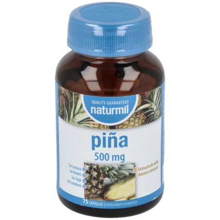 Comprar Naturmil Piña, 75 cápsulas de 500 mg.