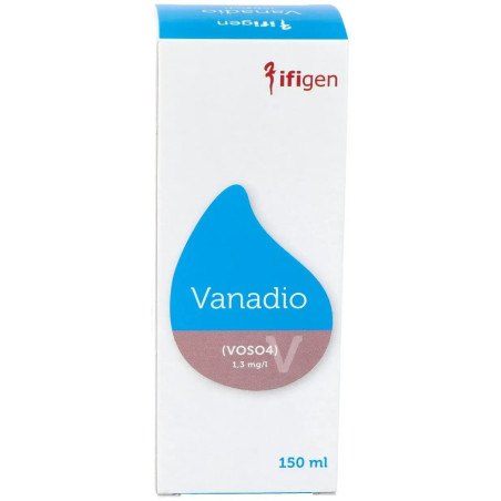 Comprar Ifigen Vanadio, Oligoelementos en formato de 150 ml.