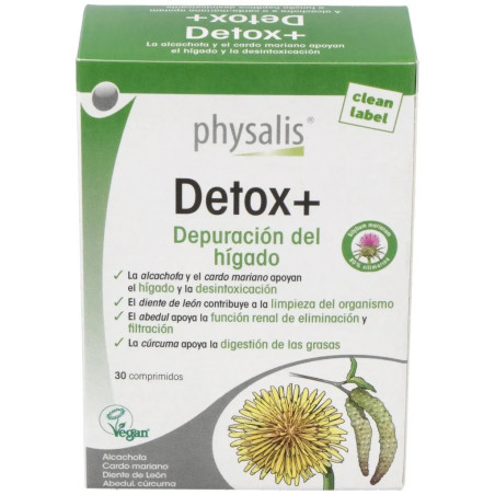 Comprar Physalis Detox+, 30 Comprimidos.