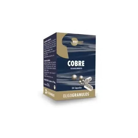 Comprar Waydiet Cobre Oligogranulos, 50 cápsulas
