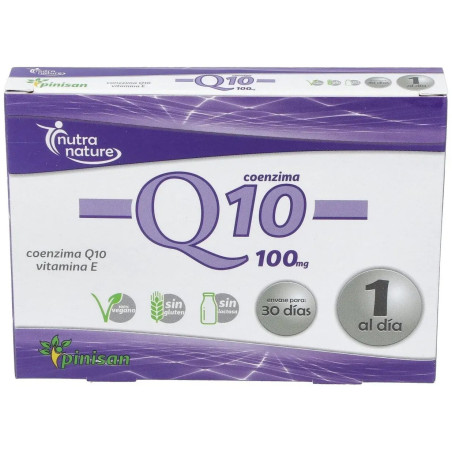 Comprar Pinisan Coenzima Q10, 100 mg, 30 cápsulas.