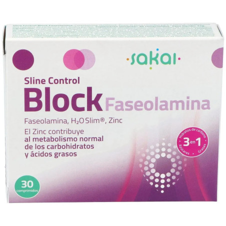 Comprar Sakai Sline Control Block H2O Slim, 30 Comprimidos